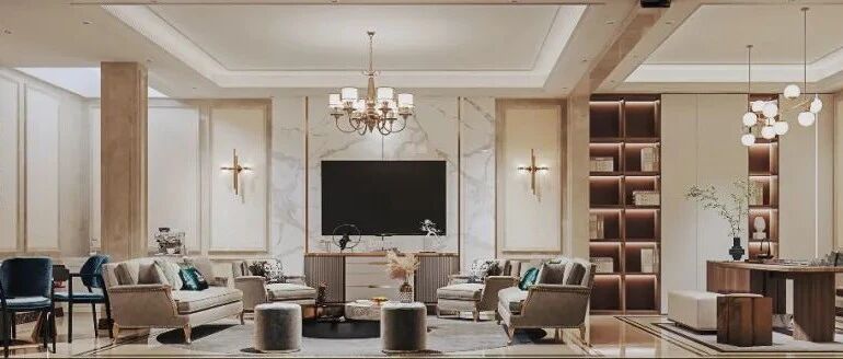 缪斯新作 | 360㎡现代简美风，直击内心的清新简约~