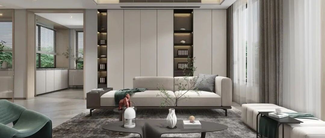 缪斯新作 | 350㎡现代质感家，诠释静谧慢时光~