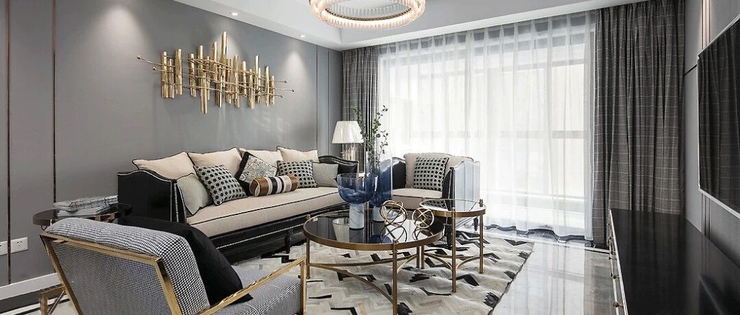 142㎡轻奢美式4室2厅，打造高端质感理想家