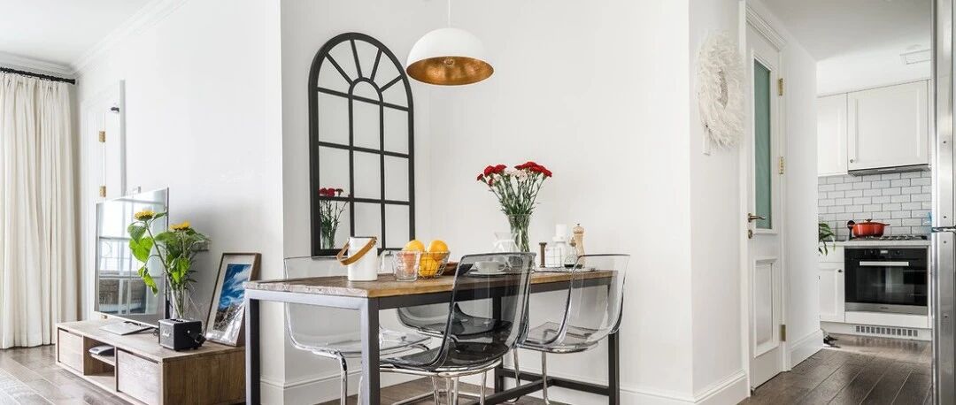 90㎡休闲美式2室2厅，细节之处洋溢浪漫气质