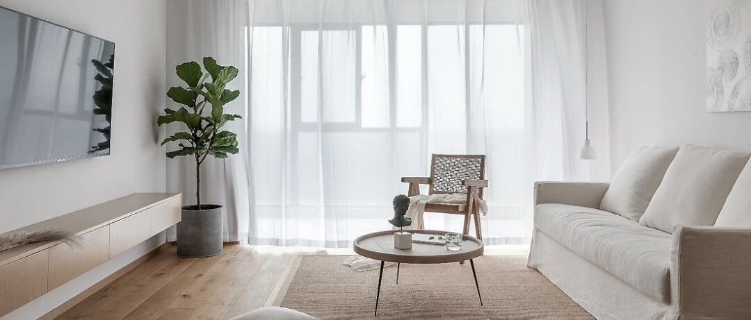 90㎡日式MUJI风2室2厅，让生活回归自然本质