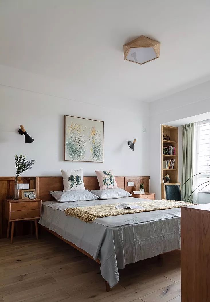 100平全屋开放式装修，视觉效果直接大了50平，榻榻米和书房简直绝配！