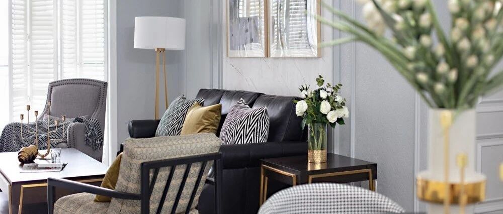 122㎡轻奢美式3室2厅，精致有格调的品位生活