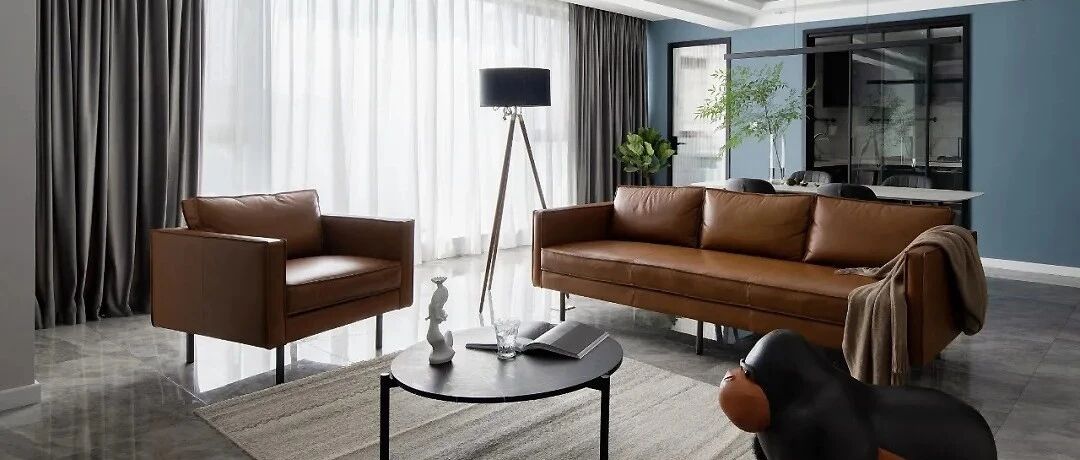 122㎡现代主义3室2厅，简约时尚演绎都市美学