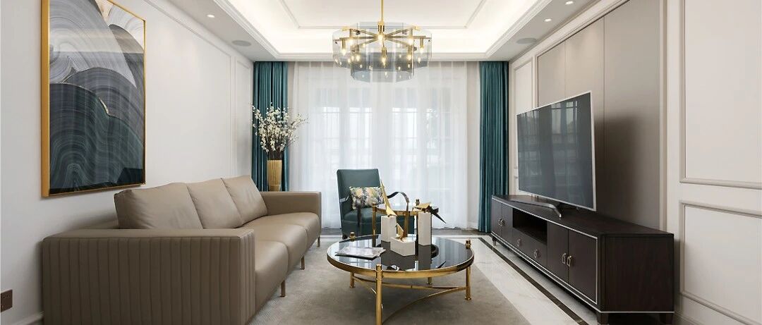 112㎡轻奢美式3室2厅，精致不失品位的小资生活