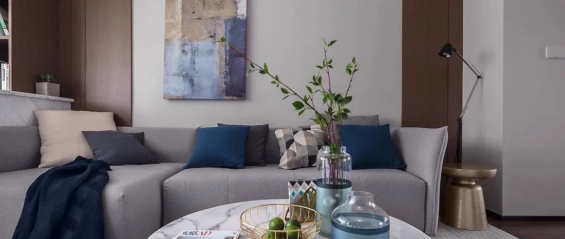 ​80㎡​现代主义2室2厅，沉静不失温馨的质感生活