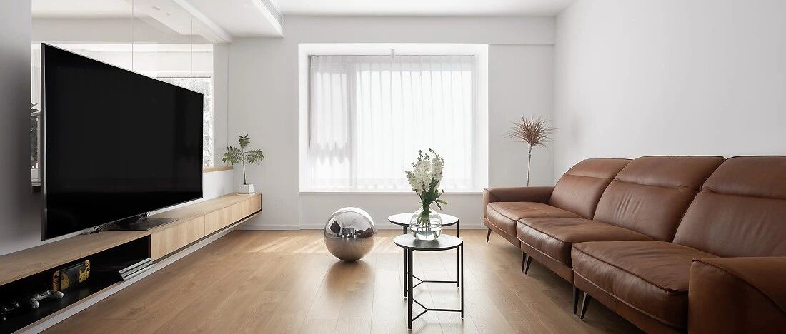 136㎡现代北欧3室2厅，气质出众的温暖美家