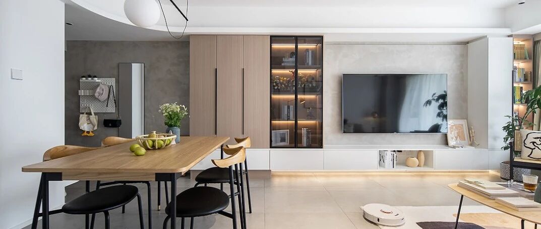 75㎡简约北欧2室2厅，气质出众的舒适美家