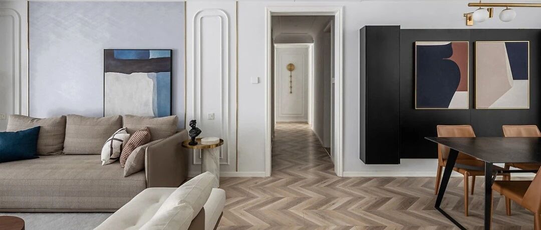 143㎡现代轻奢3室2厅，邂逅不落俗套的理想生活