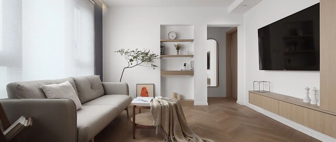 76㎡日式MUJI风2室1厅，慵懒而随性的舒适生活