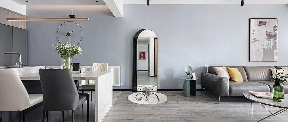 132㎡现代主义3室2厅，邂逅简约精致的理想家