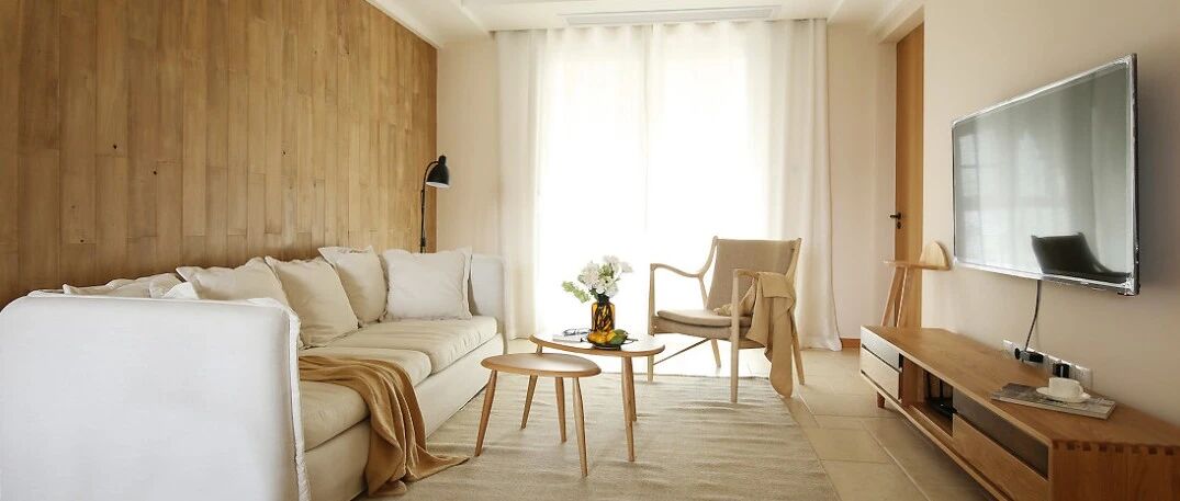 105㎡治愈系日式3室2厅，干净且温暖的舒适生活