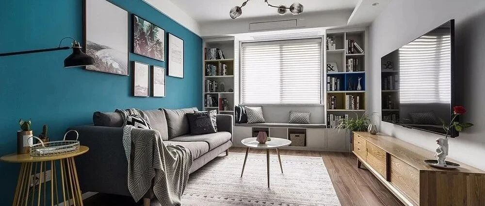 96㎡北欧格调3室2厅，不将就是一种生活态度