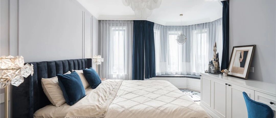 136㎡轻奢美式3室2厅，精致有格调的品位生活