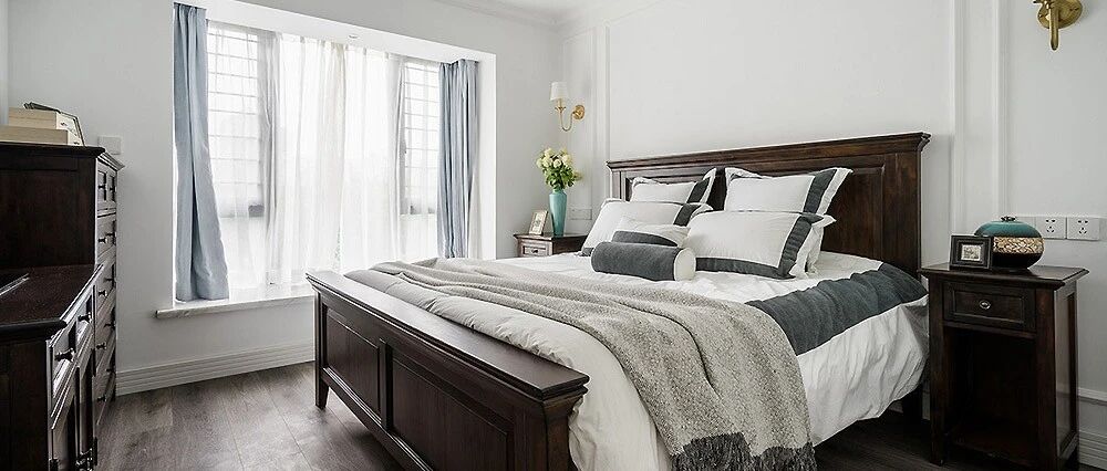 118㎡浪漫美式3室2厅，轻盈柔和的气质美居