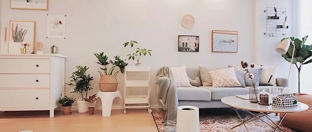 95㎡舒适北欧2室2厅，清新且美好的惬意生活