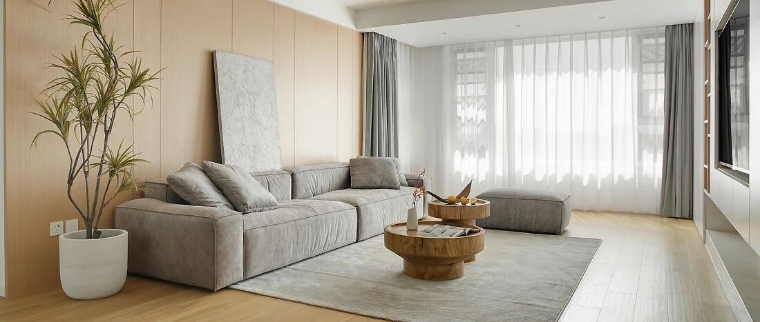 167㎡现代简约4室2厅，温暖和煦演绎优雅品位