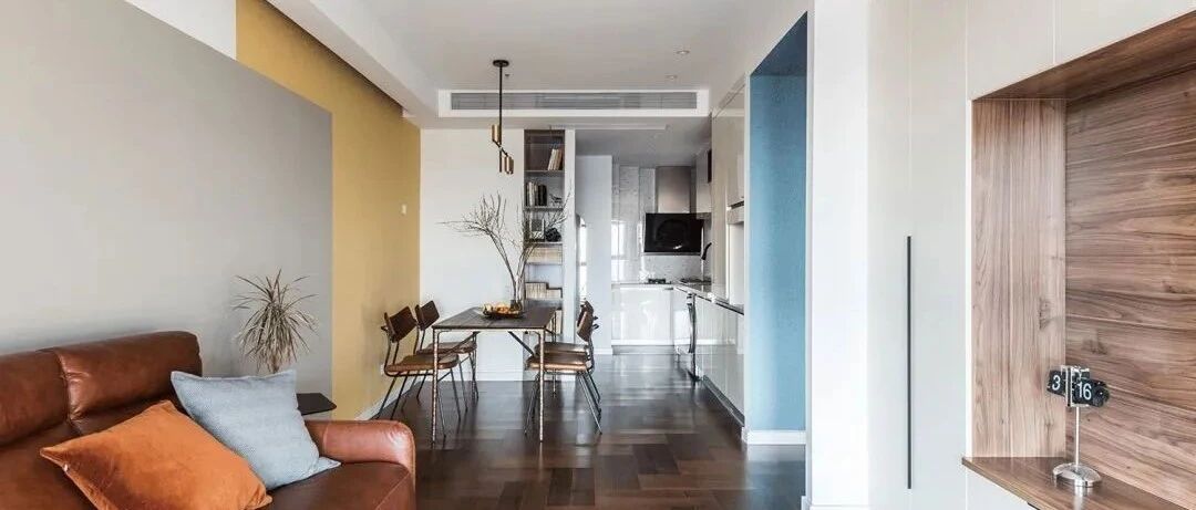 60㎡舒适北欧2室2厅，打造清新简约的气质感