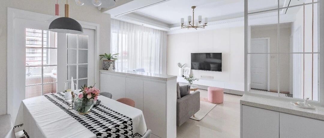 89㎡清新北欧3室2厅，打造柔和舒适的气质美家