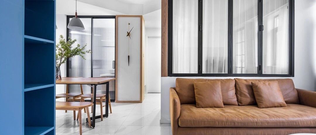 ​99㎡现代主义3室2厅，简约时尚演绎空灵与浪漫