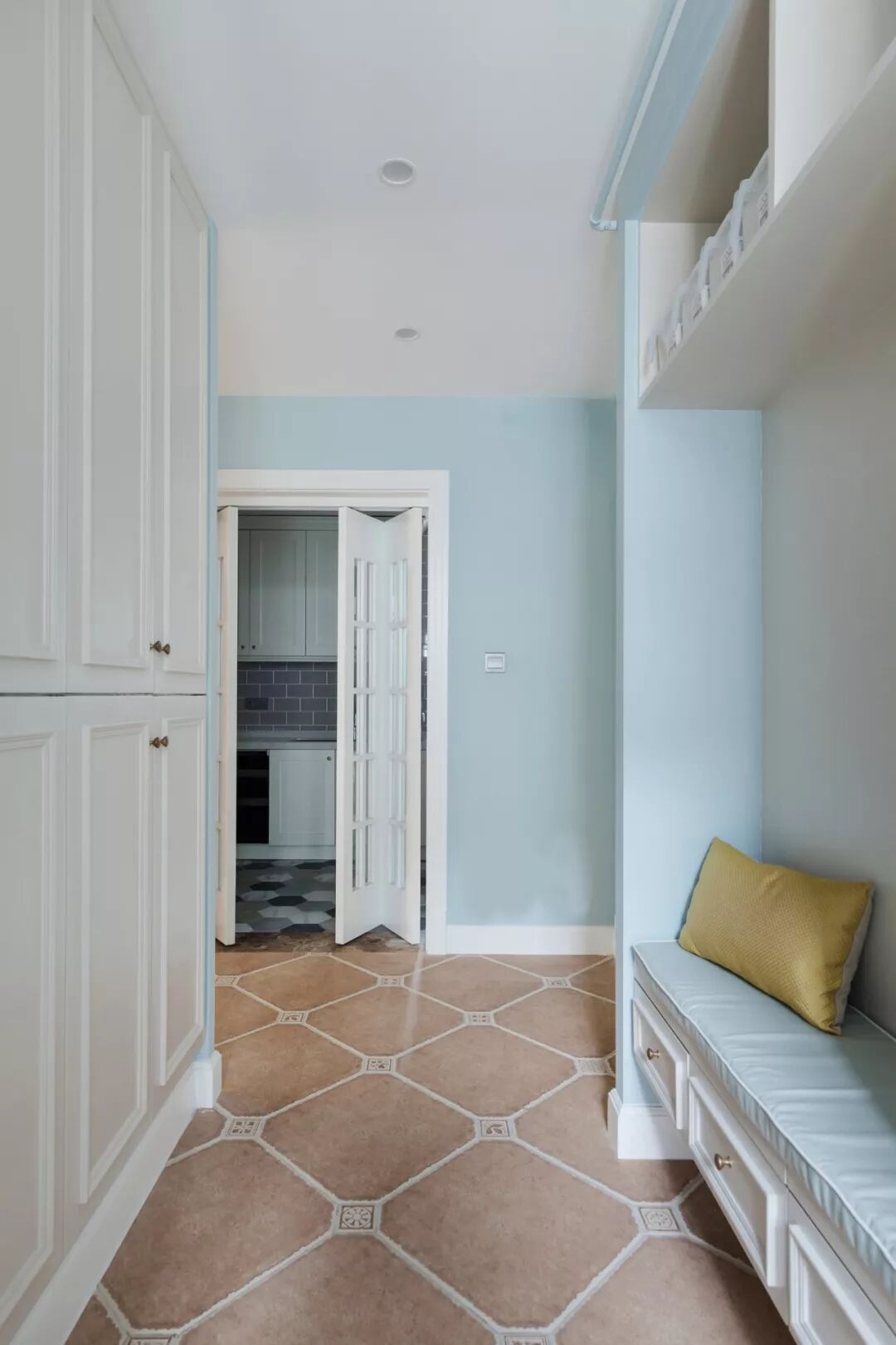 大户型美式风装修，清爽优雅的设计更显精致！