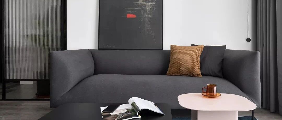 98㎡现代主义3室2厅，玻璃隔断让视觉感翻倍!