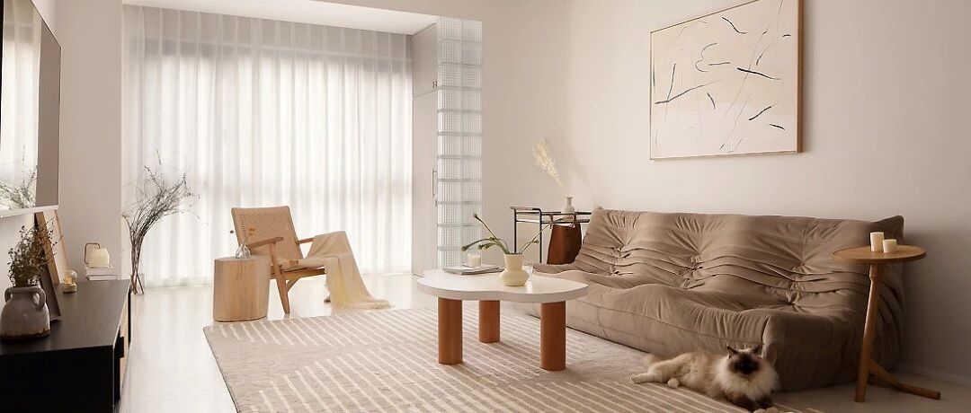 108㎡现代北欧3室2厅，轻盈优雅的气质美居