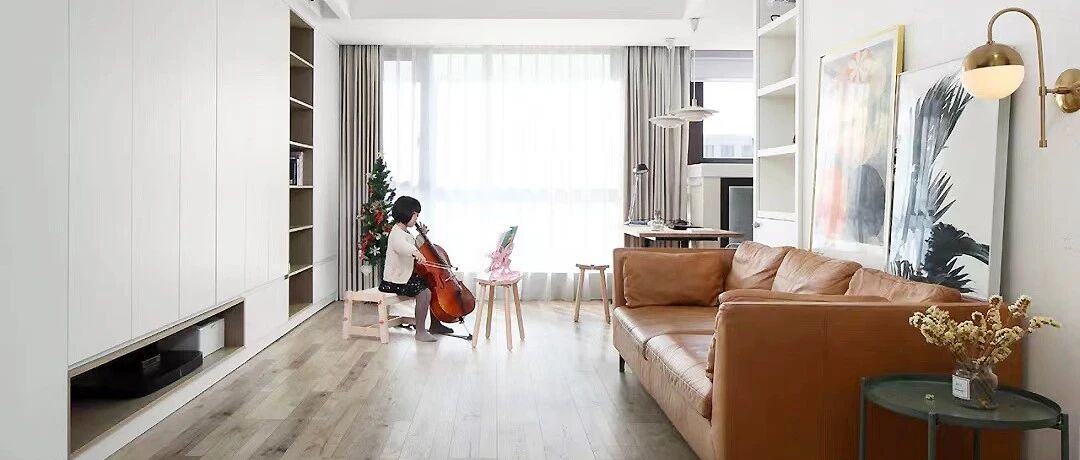 104㎡舒适北欧3室2厅，温馨实用又有格调的家