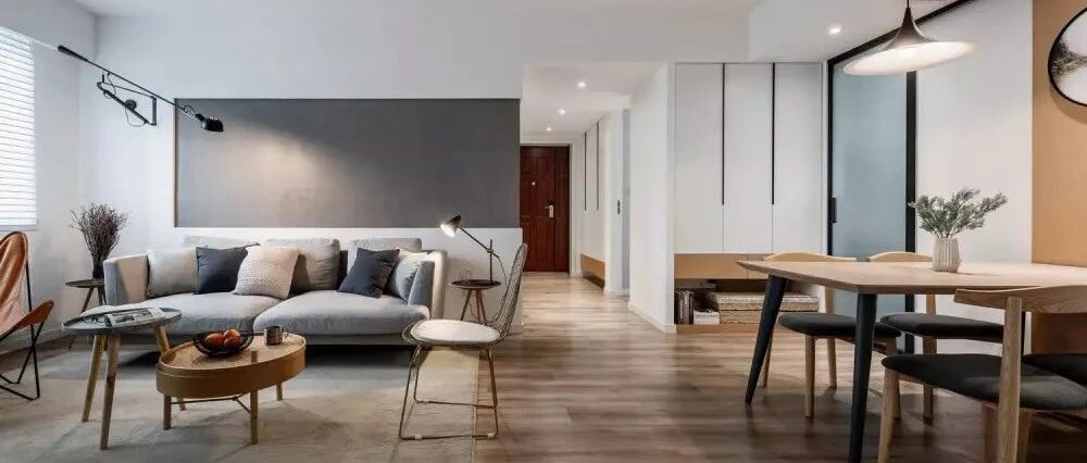 122㎡现代主义3室2厅，简约格调演绎都市美学