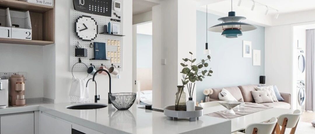 93㎡简约北欧3室2厅，清新舒适的小资格调