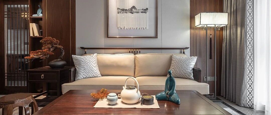 143㎡典雅新中式3室2厅，完美演绎东方独有气韵