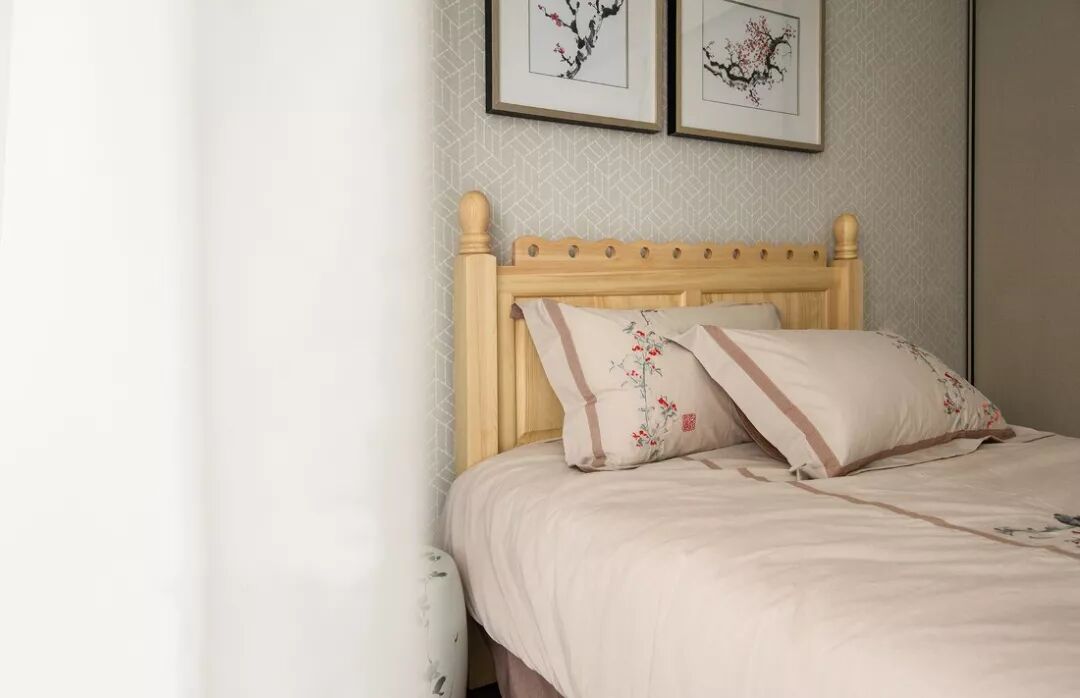 143㎡新中式4室2厅，古典淡雅，整体空间和谐开阔！