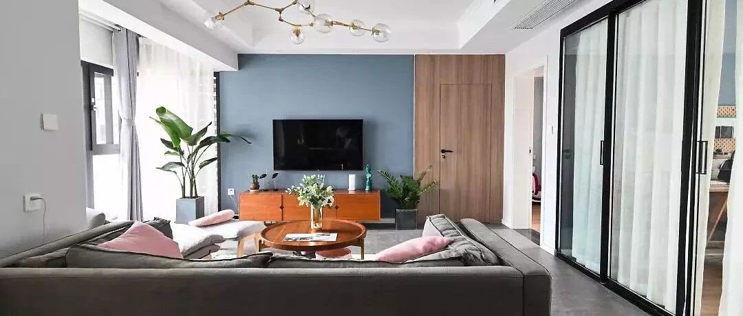 95㎡舒适北欧3室2厅，自由随性的惬意生活