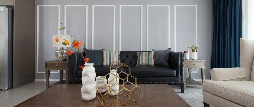 143㎡简约美式3室2厅，恬淡优雅的气质美居