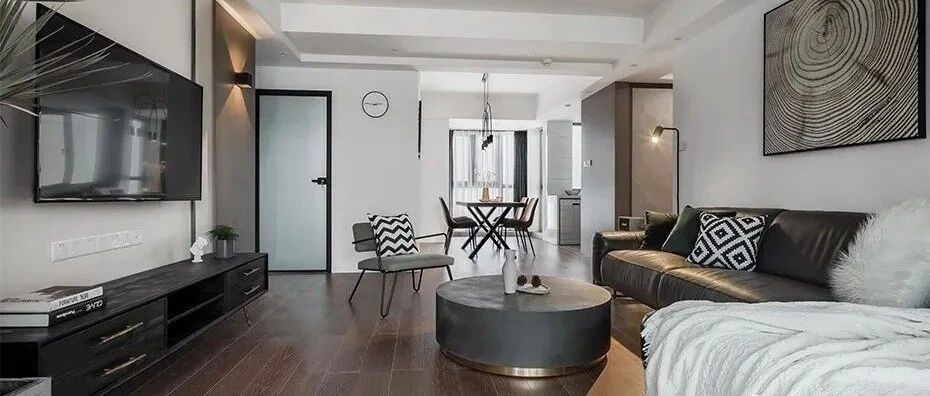 135㎡现代主义3室2厅，简约纯粹诠释高级品质