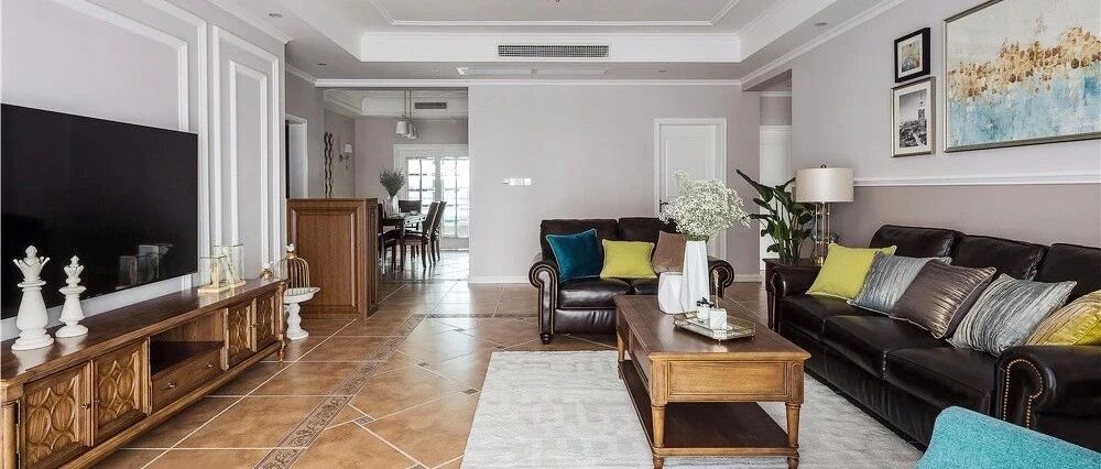 158㎡轻奢美式4室2厅，优雅与舒适的典范之家