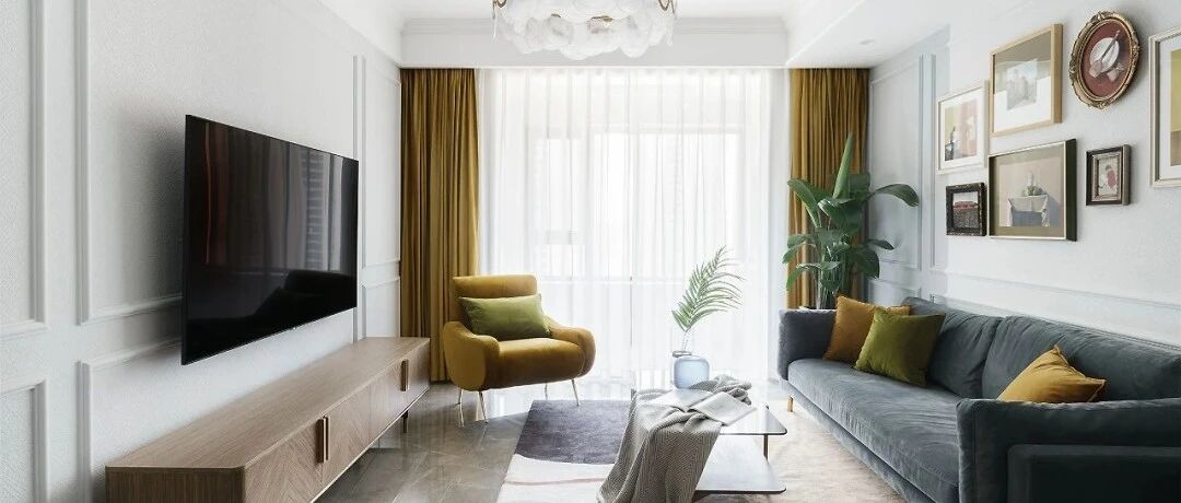 108㎡舒适北欧3室2厅，温柔而治愈的气质美居