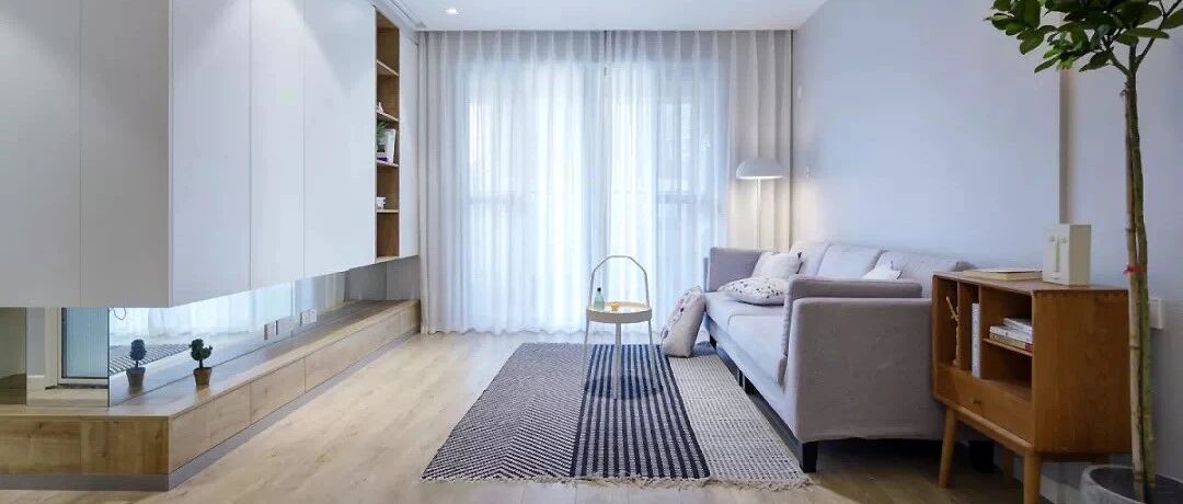 87㎡舒适北欧3室2厅，榻榻米书房实用性逆天！