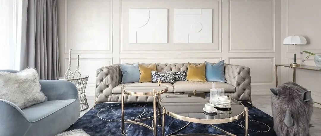 160㎡​轻奢美式4室2厅，诠释优雅舒适的高级品质