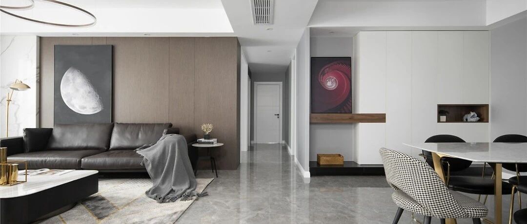 140㎡现代主义3室2厅，简约格调演绎都市美学