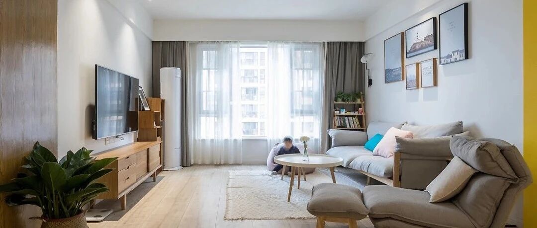 115㎡清新北欧3室2厅，温暖而治愈的惬意生活