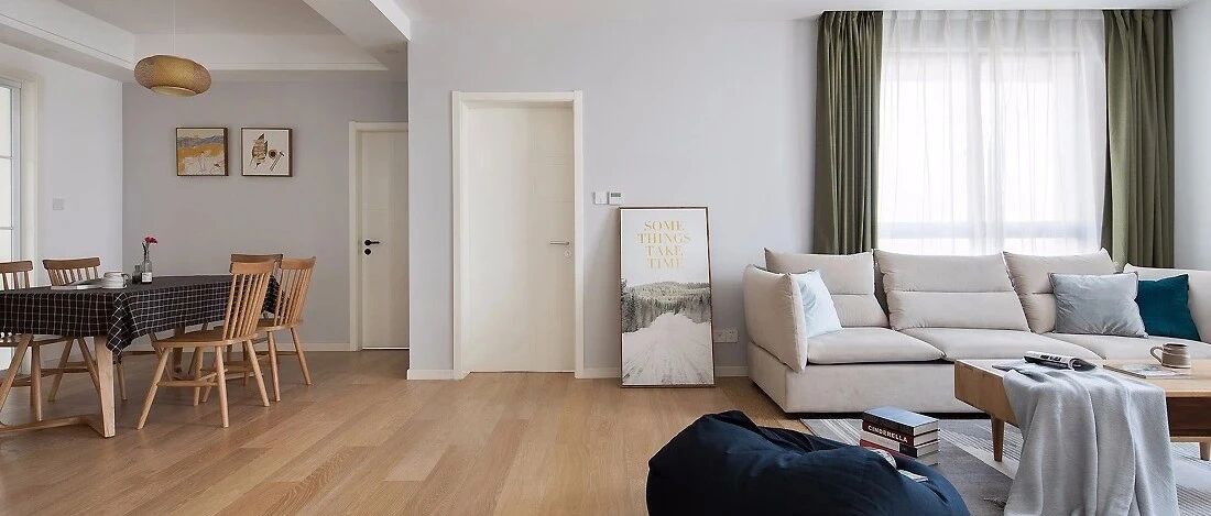 118㎡舒适北欧3室2厅，远离喧嚣融入宁静生活