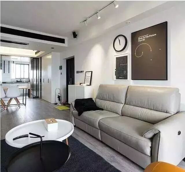 117平簡約風格裝修，真是太漂亮了，電視背景牆好讚！ 家居 第5張