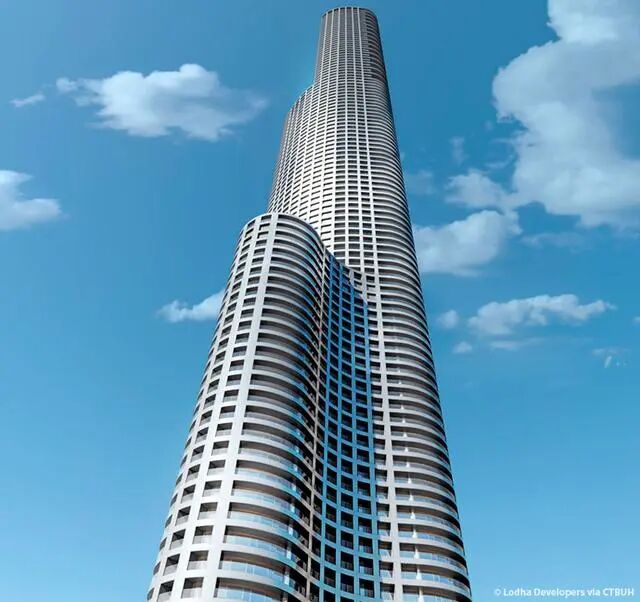 印度在建第一高楼孟买世界一号大厦