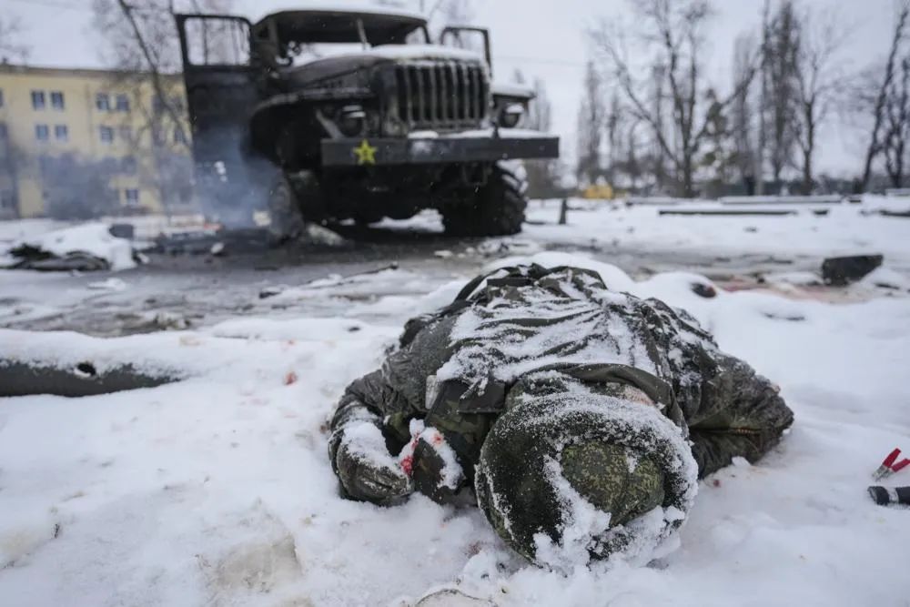 乌克兰俄罗斯战争伤亡图片