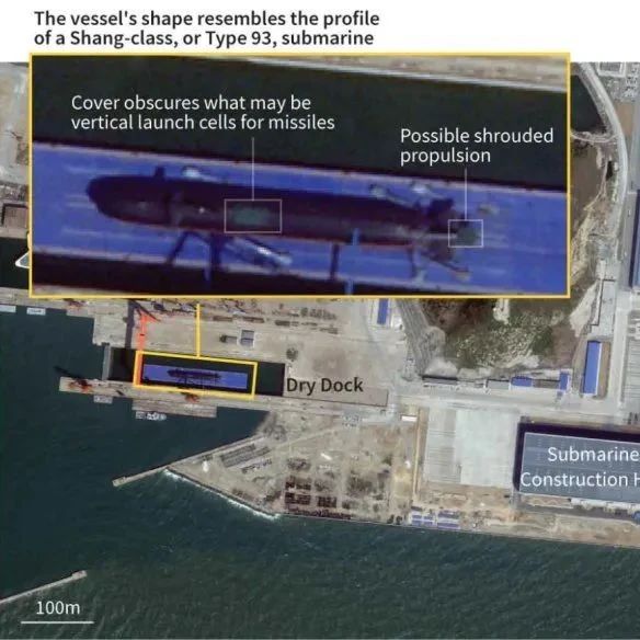 外媒炒作中国建造新核潜艇 ：或装备泵喷推进器和垂发导弹丨图说军事