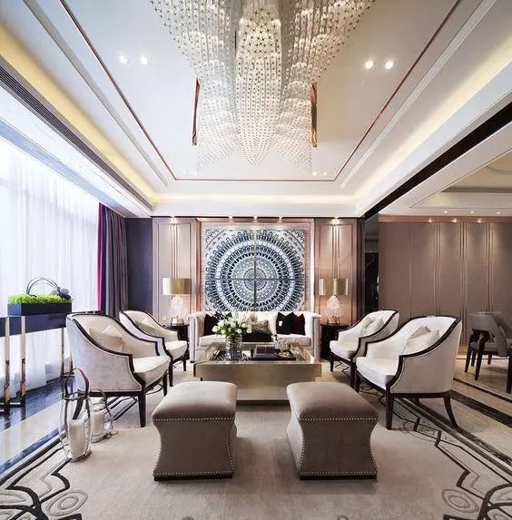 新中式客廳軟裝設計不是‘單純’的傳統元素堆砌 家居 第7張