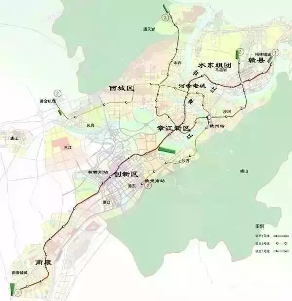 渝厦高铁 赣州地铁