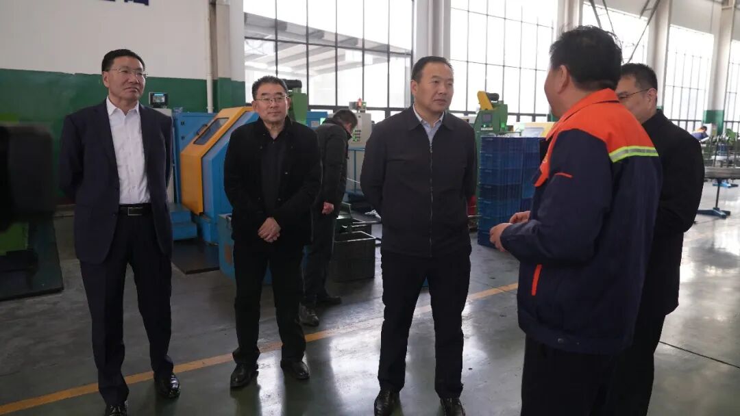 张秀山调研企业上市筹备工作