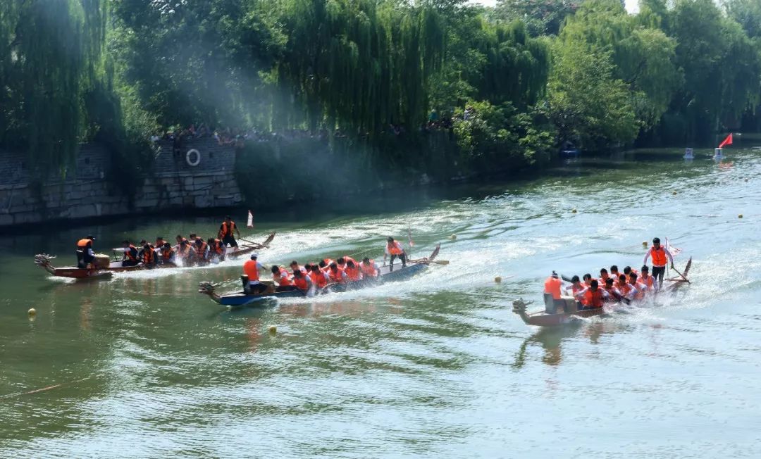 激情竞渡世界文化遗产:2019中国大运河（台儿庄）国际龙舟赛在台儿庄古城敲响战鼓